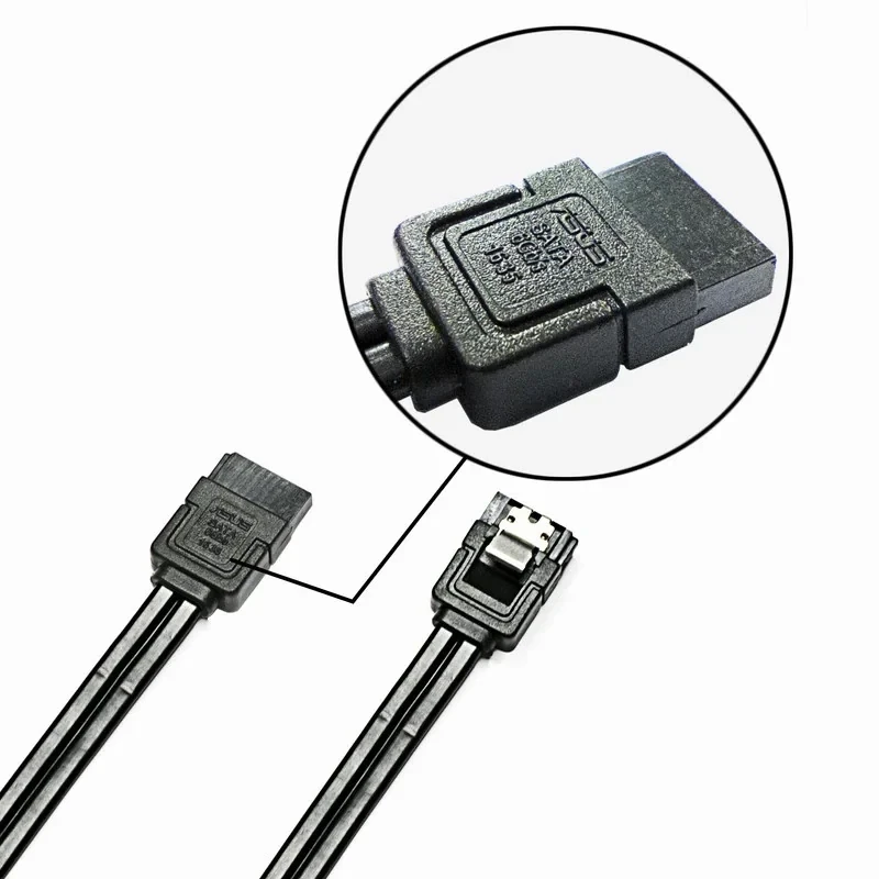 کابل دیتا 3 SATA ایسوس مدل 14013 طول 0.4 متر بسته دو عددی