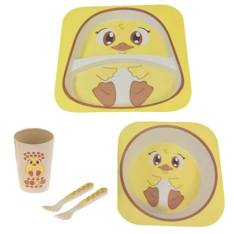 ظرف غذا 5 تکه کودک کوکو مدل Tweety