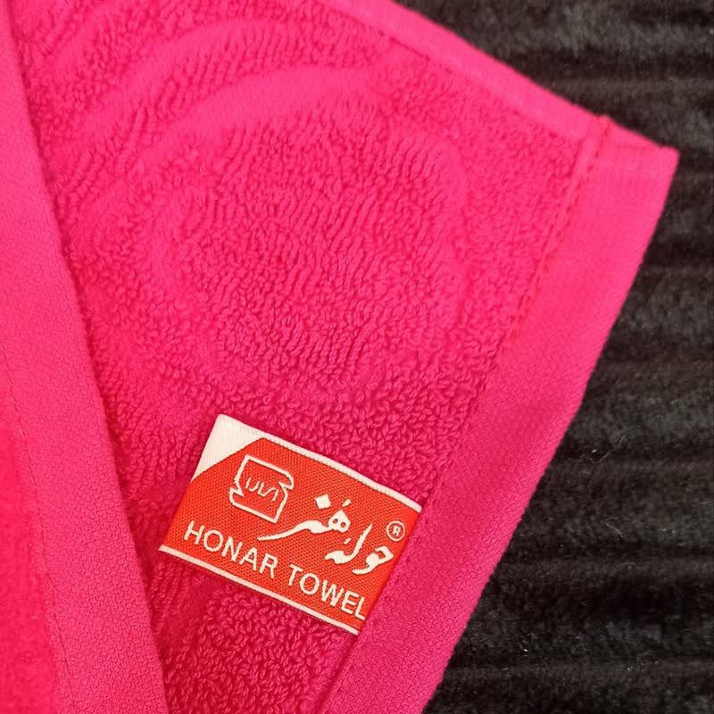 حوله دستی هنر مدل هارمونی سایز 97x45 سانتی‌متر