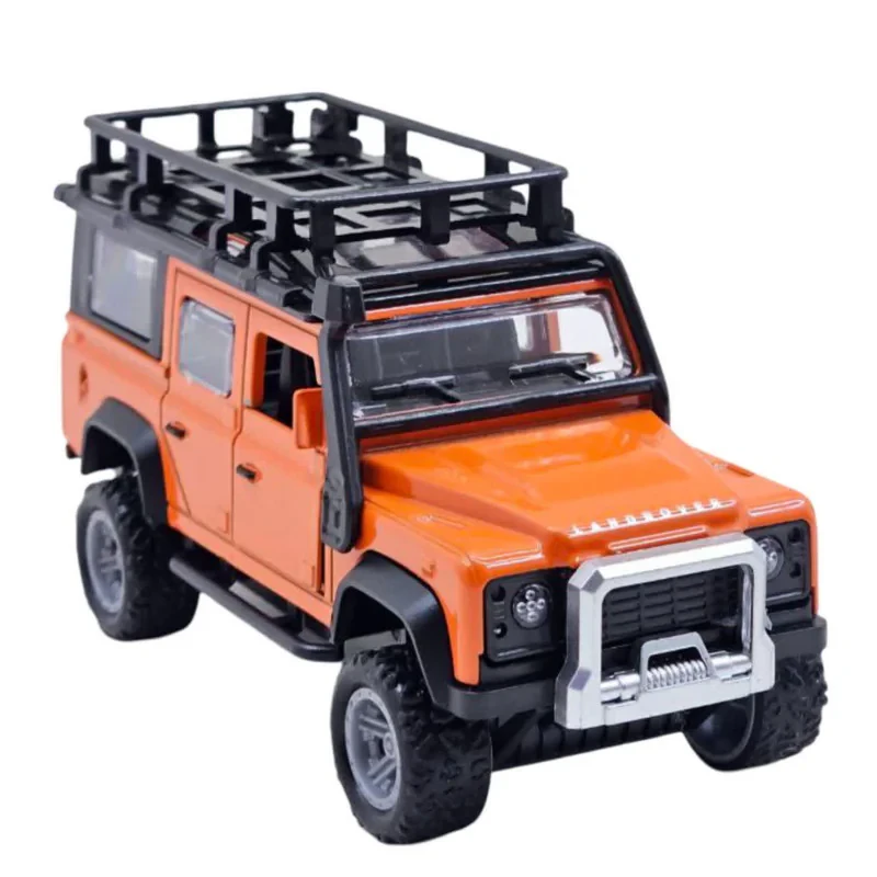 ماشین بازی ناب سل مدل لندروور فلزی چراغدار موزیکال Land Rover CAR with lights and music