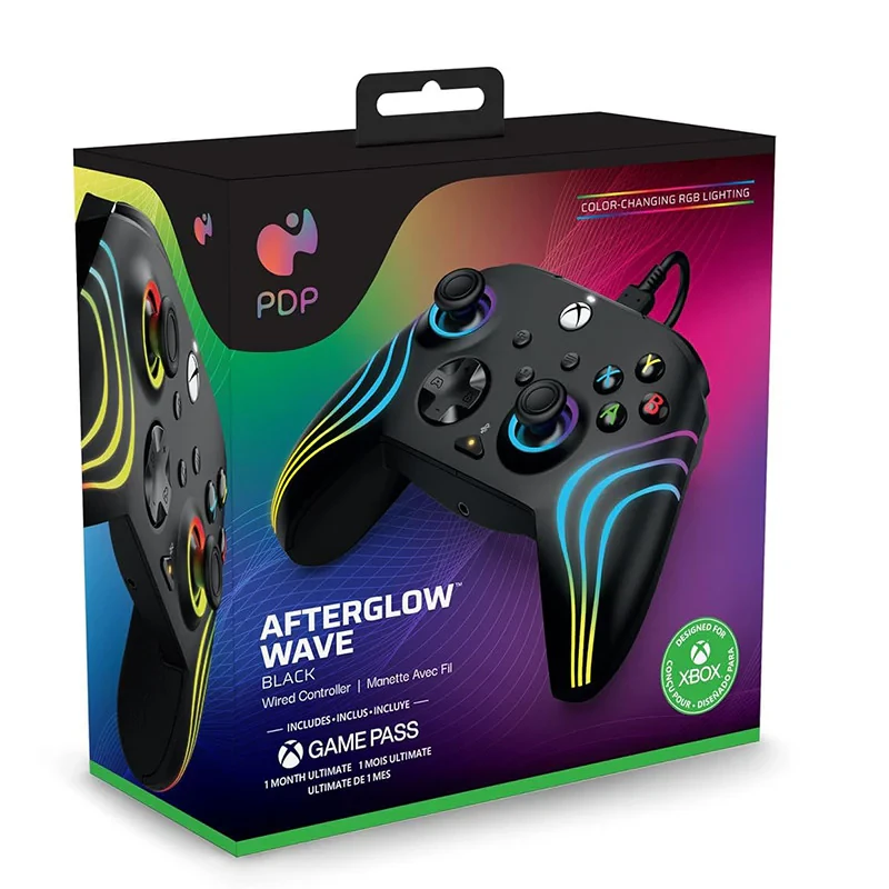 دسته بازی ایکس باکس PDP مدل Afterglow Wave RGB