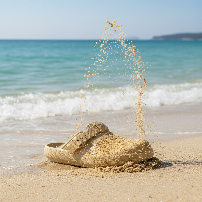 دمپایی حمام مدل جلو بسته UGG CR.1993