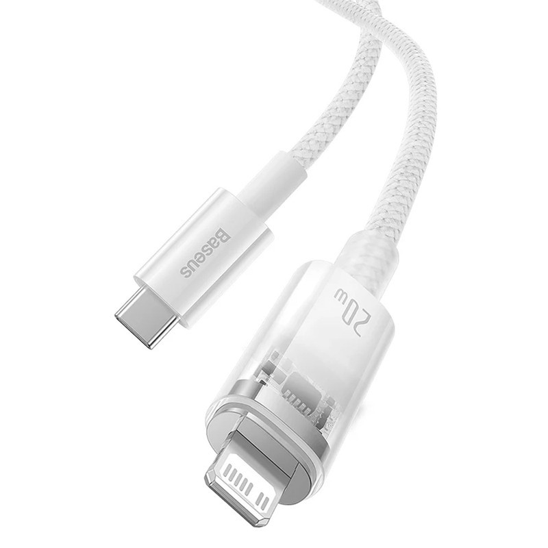 کابل تبدیل USB-C به لایتنینگ باسئوس مدل Baseus Explorer Series CATS010202 طول 1 متر