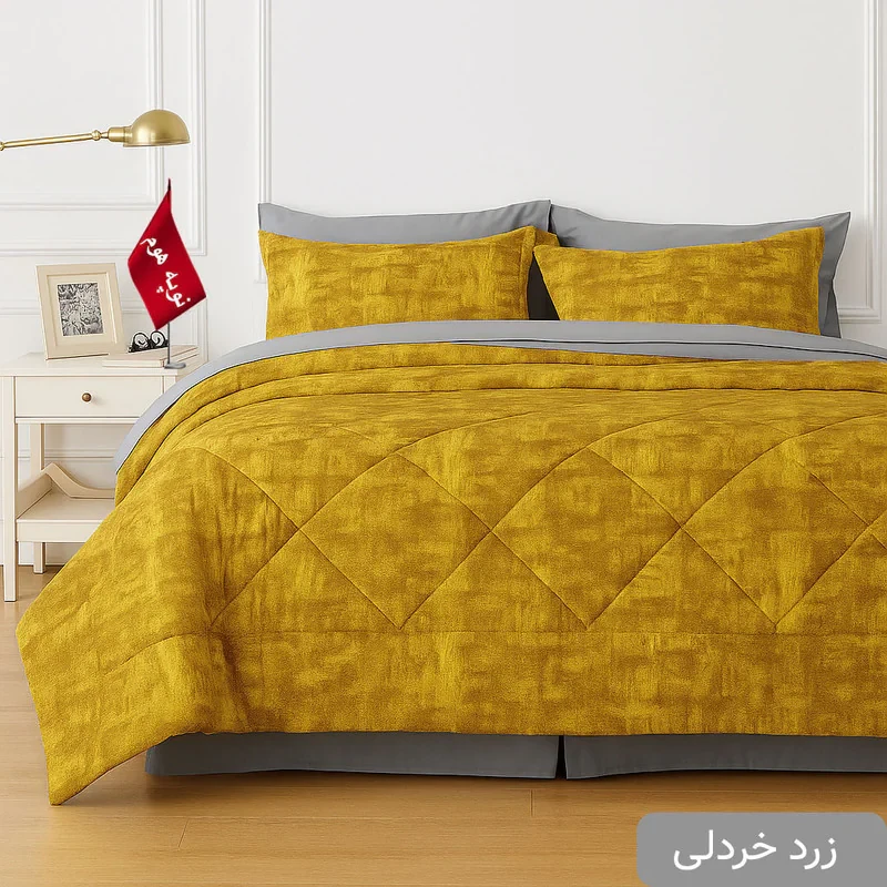 سرویس روتختی 2 نفر 8 تکه نوپه هوم مدل مخمل آرتمیس 28