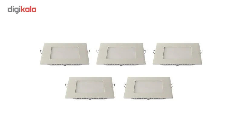 چراغ ال ای دی 12 وات تکنوتل مدل SMD 12W 9012 بسته 5 عددی