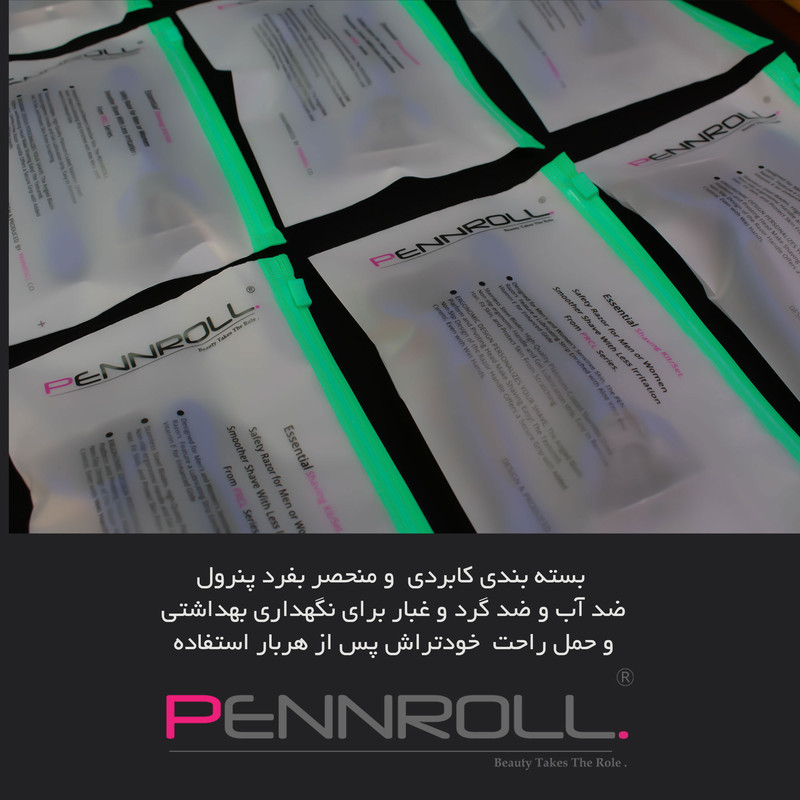 خود تراش پنرول مدل PRCL - TIGER Pro 6 - X2 بسته 2 عددی