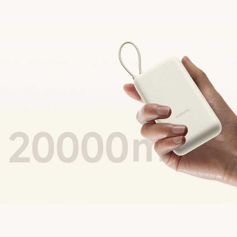 پاوربانک 33 وات شیائومی مدل PB2030MI ظرفیت 20000 میلی آمپر ساعت - گلوبال