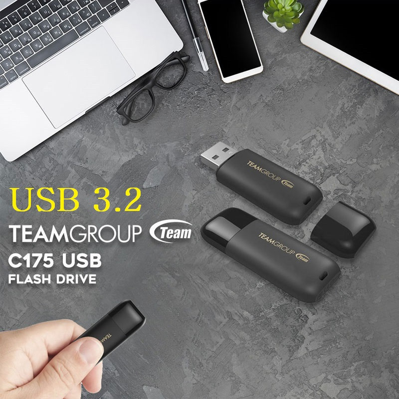 فلش مموری تیم گروپ مدل C175 USB3.2 ظرفیت 32 گیگابایت