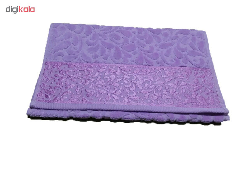 حوله دستی بهباف آذر مدل ترمه سایز 40 × 76 سانتی متر
