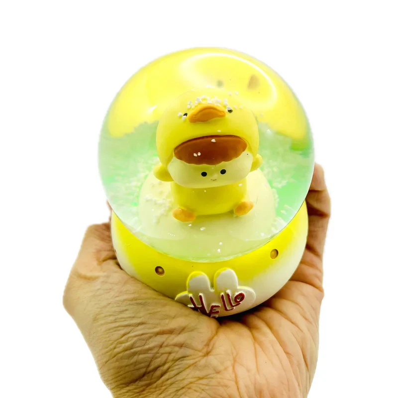 گوی مدل چراغدار HELLO طرح baby جوجه کد B1623.11.S300