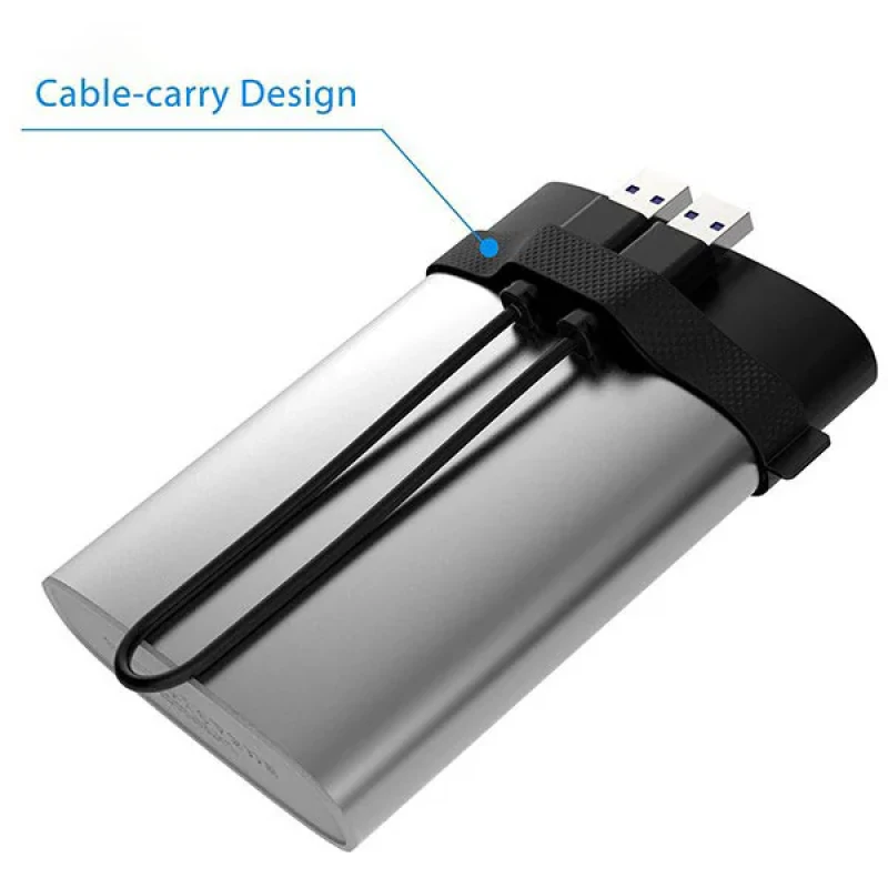 هارد اکسترنال سیلیکون پاور مدل Armor A85 ظرفیت 1 ترابایت دارای رابط USB Type-A