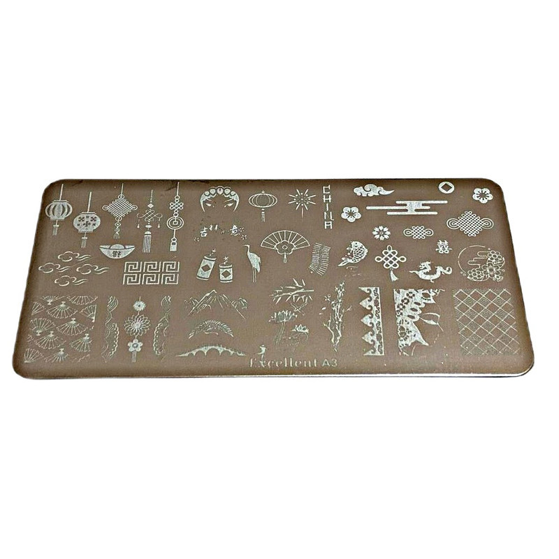 شابلون طراحی ناخن اکسلنت مدل A3