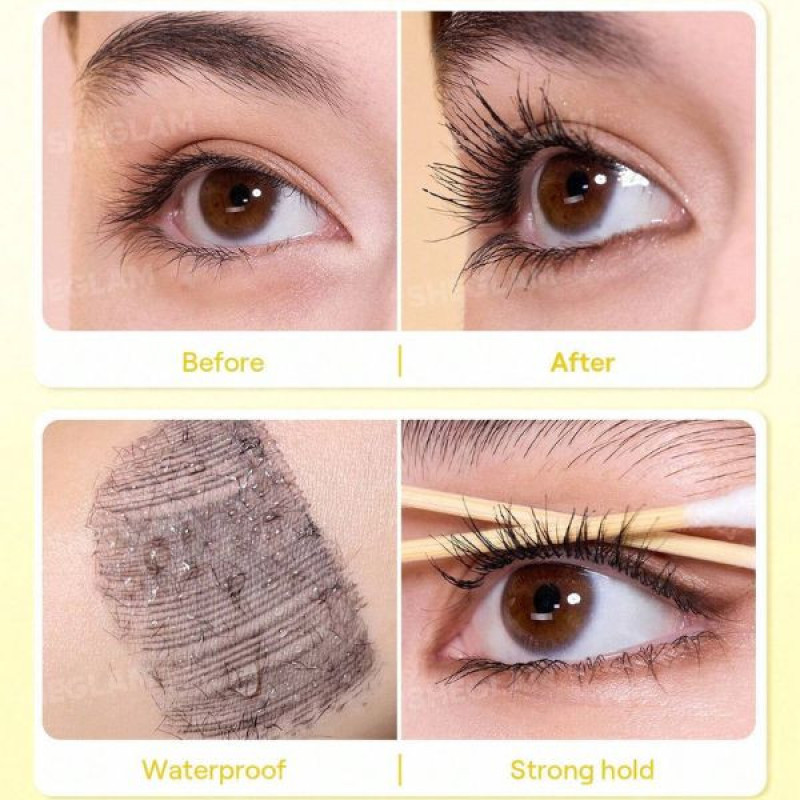 ریمل بلند‌کننده ضد آب شیگلم مدل  Lashlighter Iron Curl