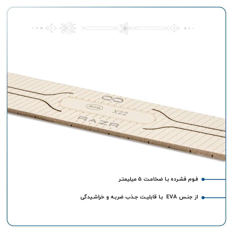 محافظ گوشه سپر خودرو ماهوت مدل RAZR-W مناسب برای ام وی ام X22 مجموعه 2 عددی