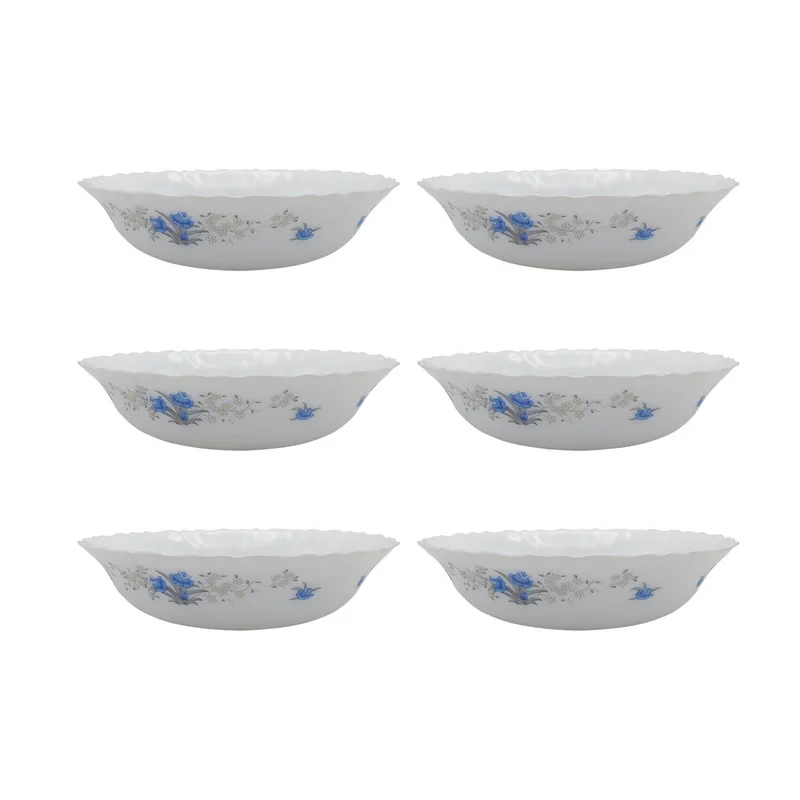 کاسه پارس اپال طرح رمانتیک کد 120S بسته 6 عددی