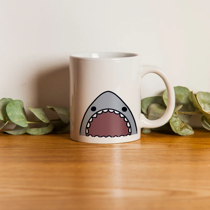 ماگ طرح فانتزی مدل کوسه SHARK