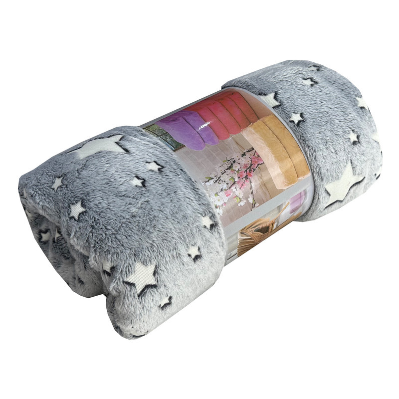 پتو مدل شبنما کد 002 سایز 240x220 سانتی متر