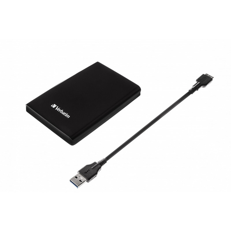 هارد اکسترنال ورباتیم مدل Store 'n' Go SuperSpeed ظرفیت یک ترابایت دارای رابط USB Type-A 3.0