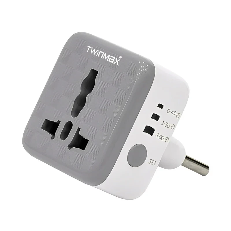 محافظ برق هوشمند تایمردار 3 به 2 تویین مکس مدل MX-5