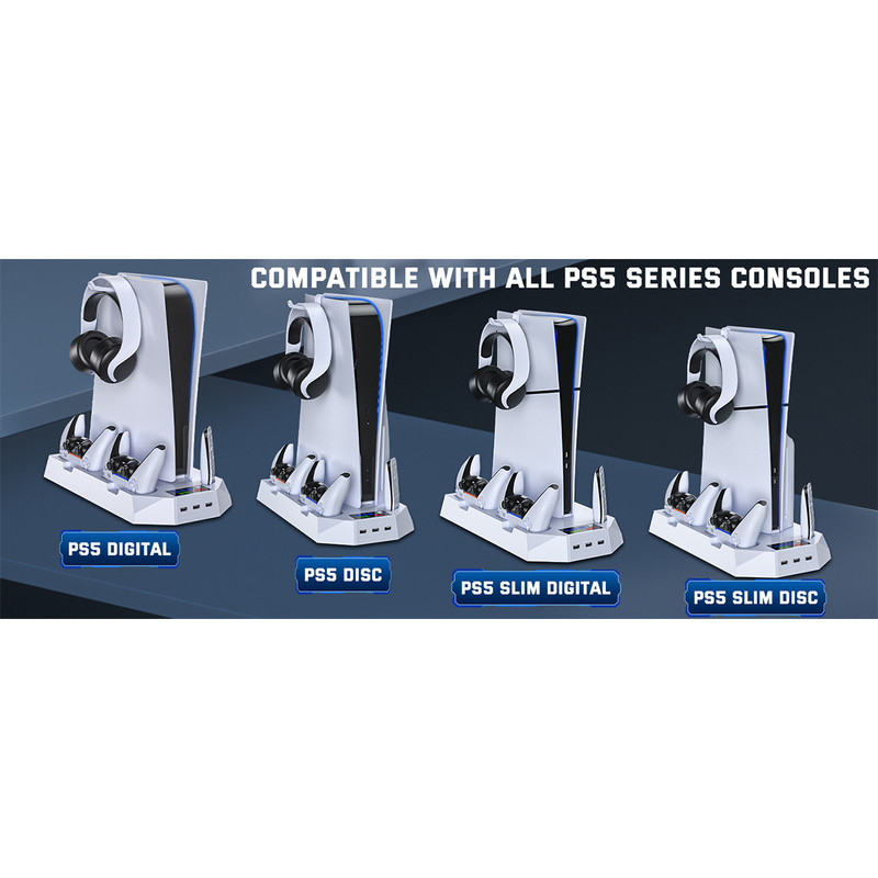 پایه فن کنسول و شارژر دسته بازی مدل COOLING STAND YH-55-1