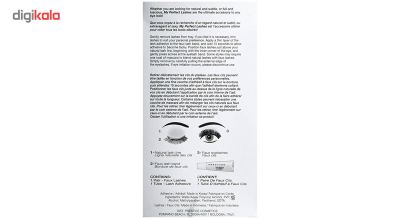 مژه مصنوعی پرستیژ مدل Faux Lashes Giselle شماره FL-03