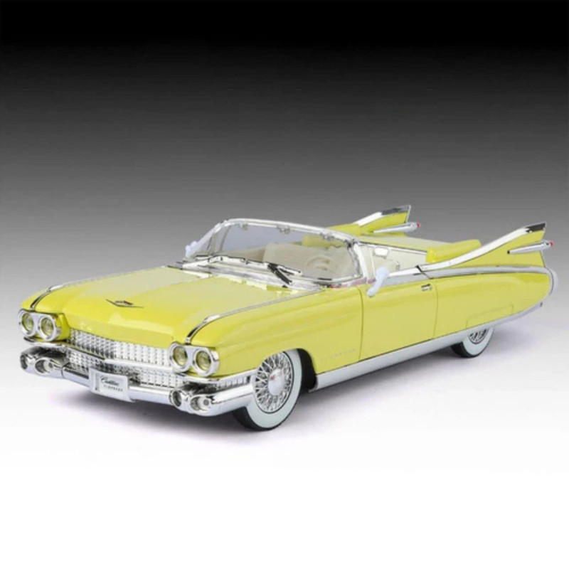 ماکت ماشین ناب سل مدل کادیلاک الدورادو کروک فلزی موزیکال چراغدار عقب کش کد Cadillac Eldorado Metal Musical Lighted Car