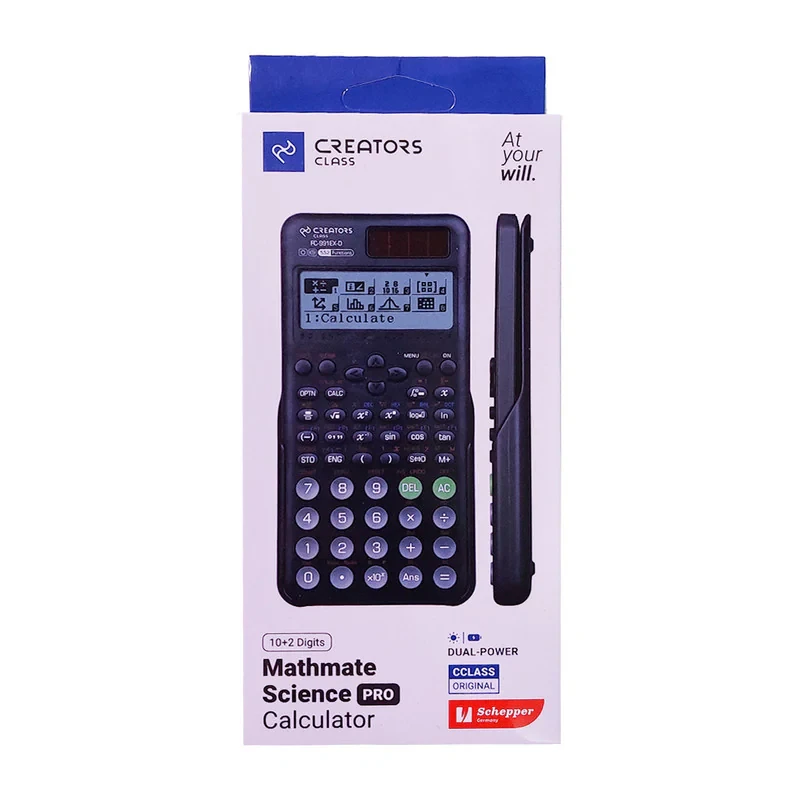 ماشین حساب سی کلاس کریتورز مدل مهندسی طرح پرو کد FC-991EX-D