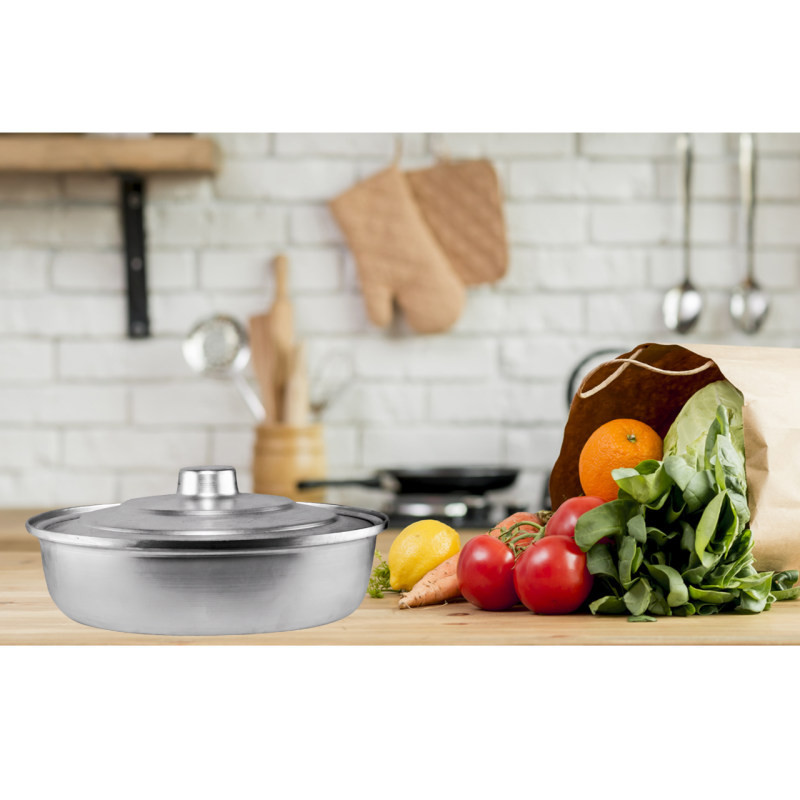 تابه مدل درب دار کد 1925438 سایز 25