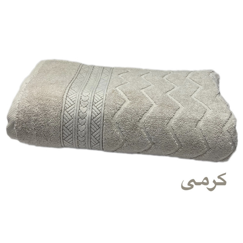 حوله حمامی هیرو طرح فوجی سایز 160×100 سانتی متر