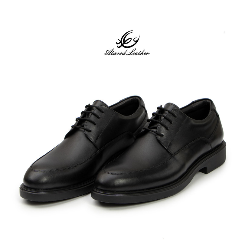 کفش رسمی مردانه چرم عطارد مدل چرم طبیعی کد SH327