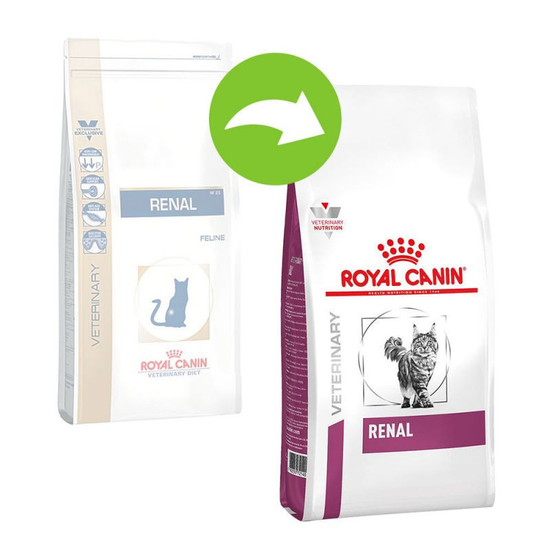 غذای خشک گربه رویال کنین مدل Renal وزن 2 کیلوگرم