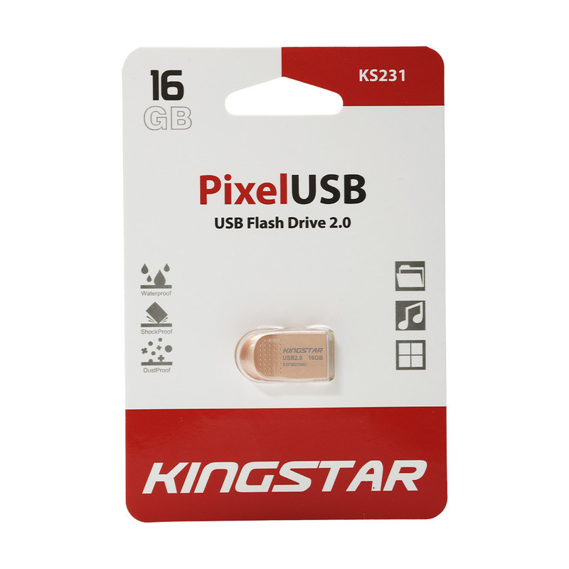 فلش مموری USB2.0 کینگ استار مدل KS231 ظرفیت 16 گیگابایت