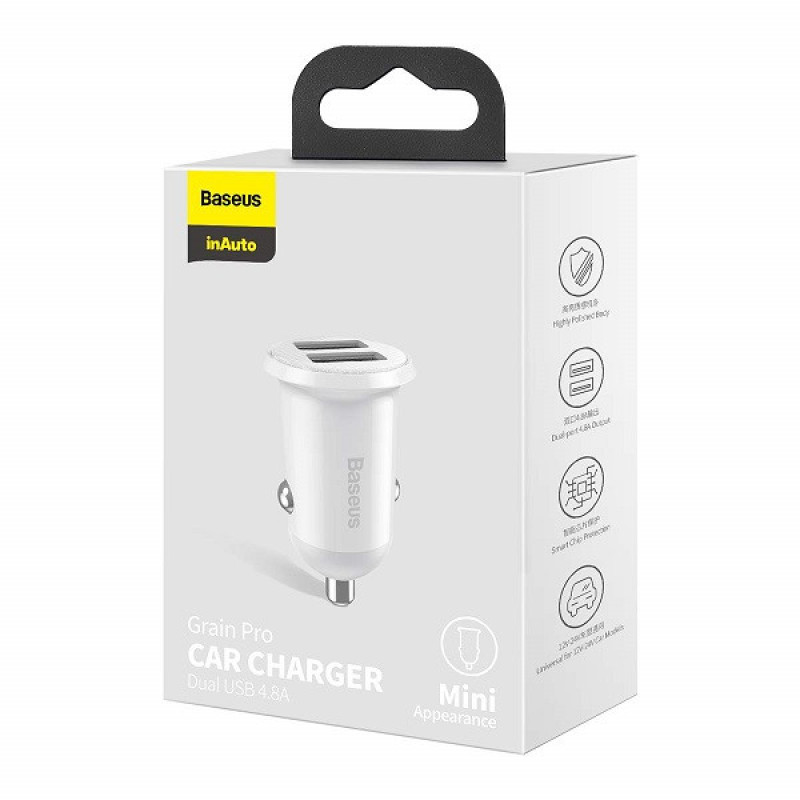 شارژر فندکی باسئوس مدل CCALLP-02