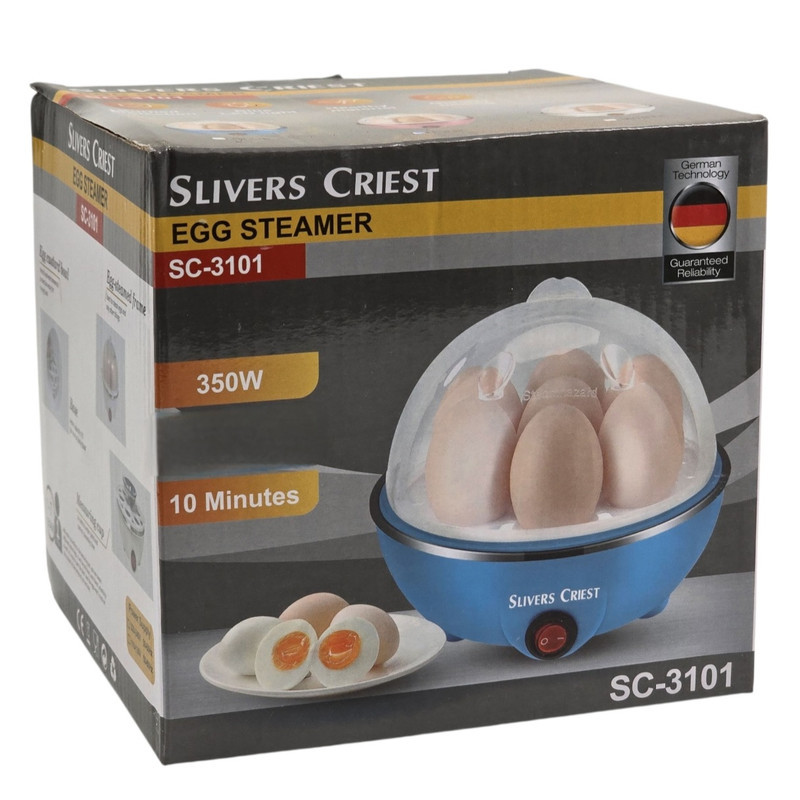 تخم‌مرغ پز سیلور کرست مدل SC-3101 با ظرفیت هفت عدد تخم‌مرغ