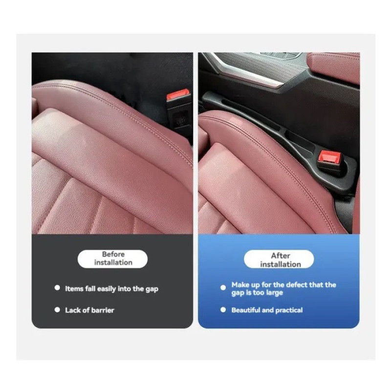 پرکننده فضای بین صندلی خودرو وکنسول مدل carseat بسته 2 عددی