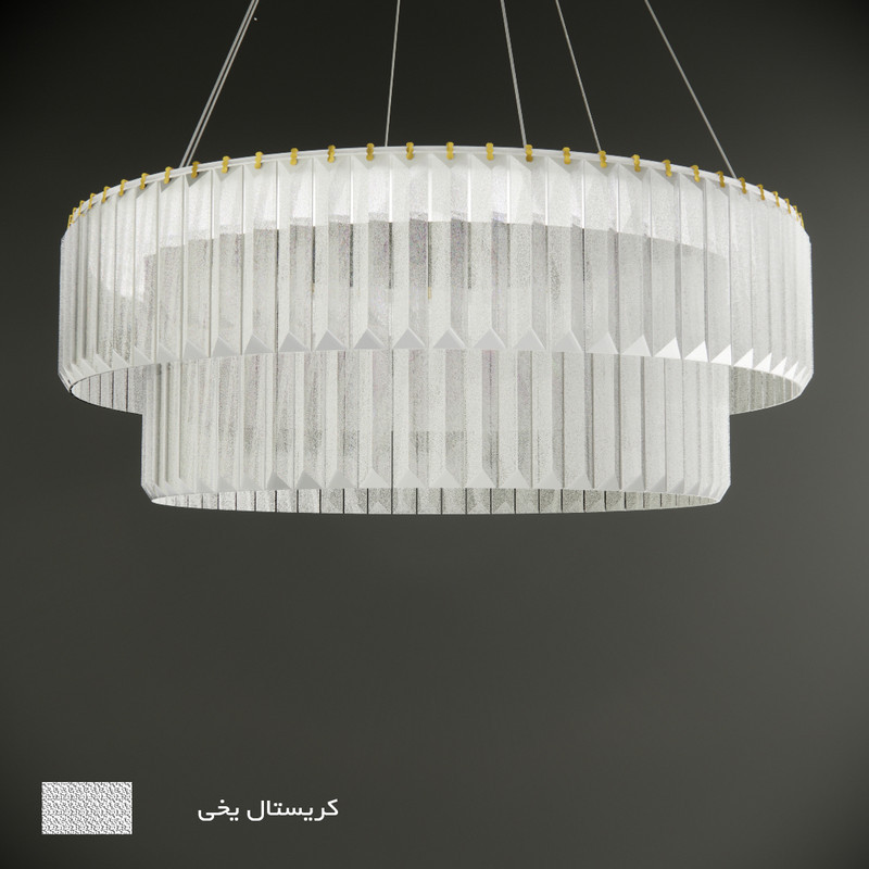 لوستر نورکیا مدل تک حلقه کاردی کد 1R-55K
