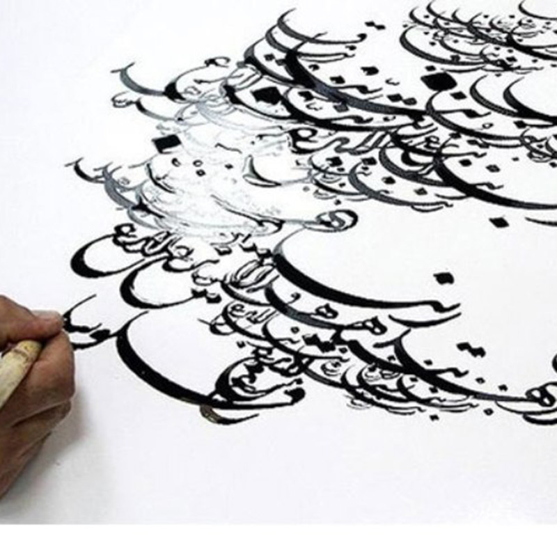 دفتر خوشنویسی براق مستر راد طرح نستعلیق مدل فیوری کد fiory 1739