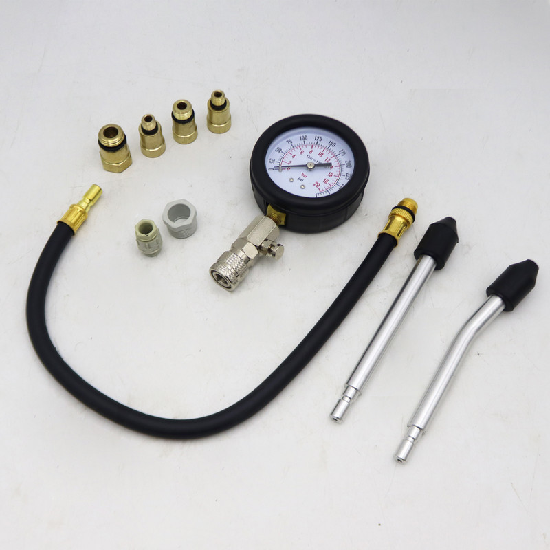 دستگاه کمپرس سنج سیلندر مدل سویفت کد YP-TAIWAN-300PSI مجموعه 10 عددی