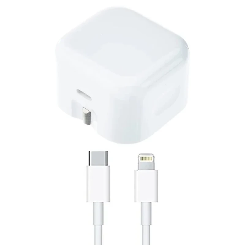 شارژر دیواری 35 وات سولوفر مدل IPhone 13 UK به همراه کابل تبدیل لایتنینگ به USB-C
