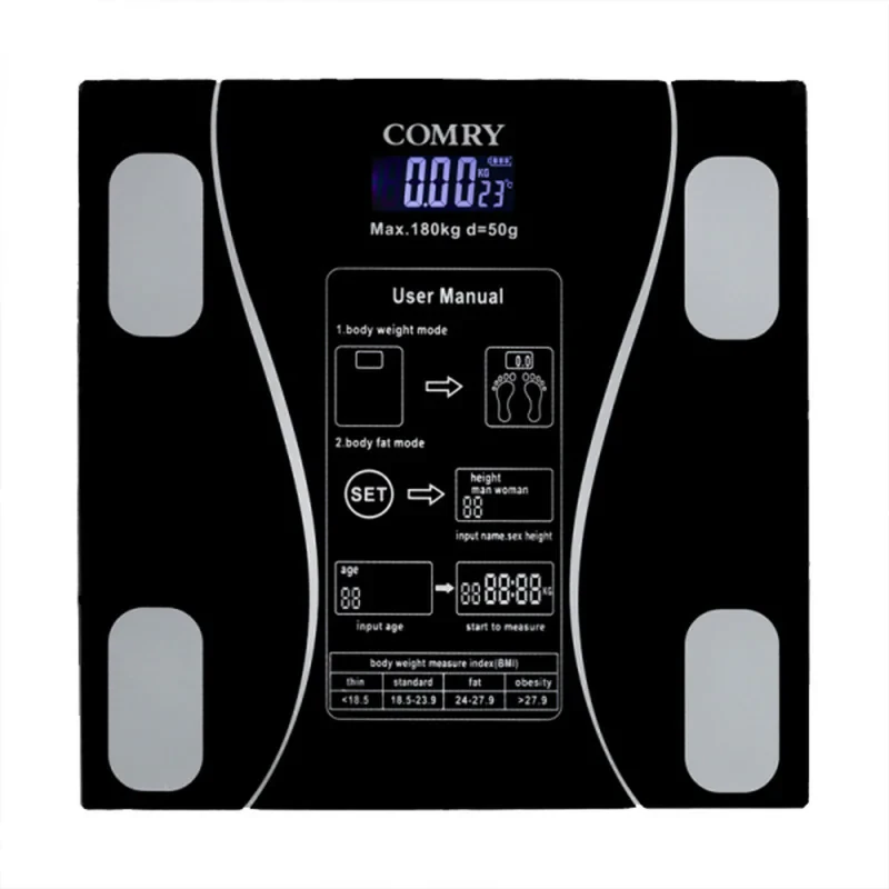 ترازو دیجیتال کُمری مدل personal scale