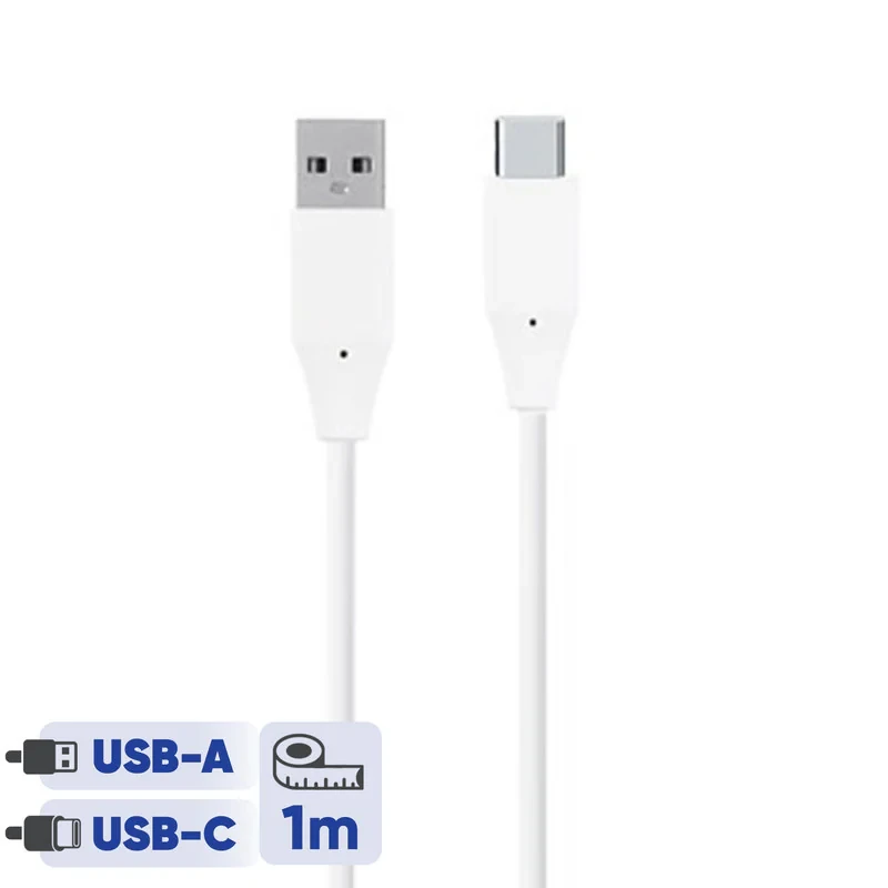 کابل تبدیل USB به type-C مدل DC12WL-G به طول 1 متر