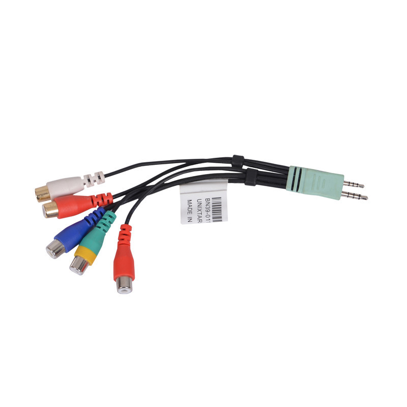کابل تبدیل جک RCA به جک 3.5 میلی متری 2.5 میلی متری مدل ECORA طول 0.15 متر