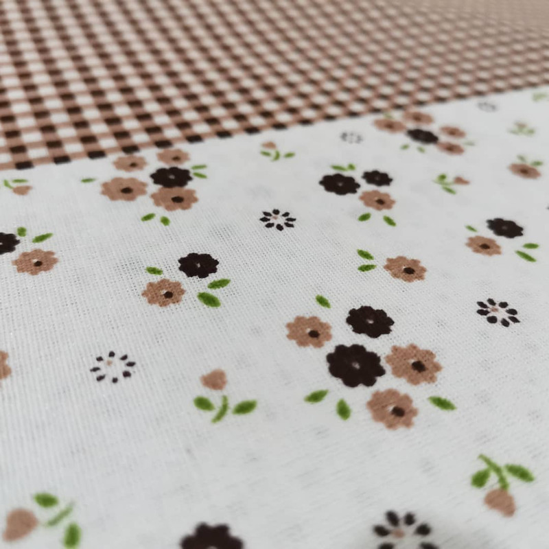 ملحفه طرح شکوفه سایز 140×200 سانتی متر