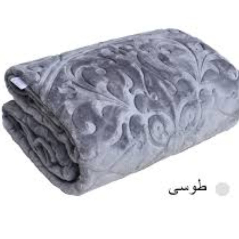پتو گلبافت مدل الوان برجسته کد 350 سایز 240x220 سانتی متر