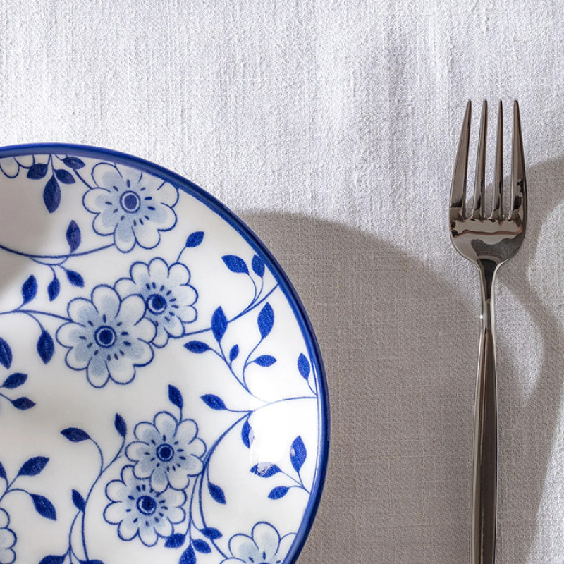 بشقاب خورش خوری مادام کوکو مدل Reve Bleu Jardin 20