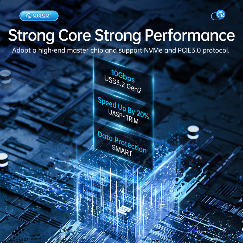 قاب اس اس دی اکسترنال NVMe M.2 اوریکو مدل AM2C3-G2