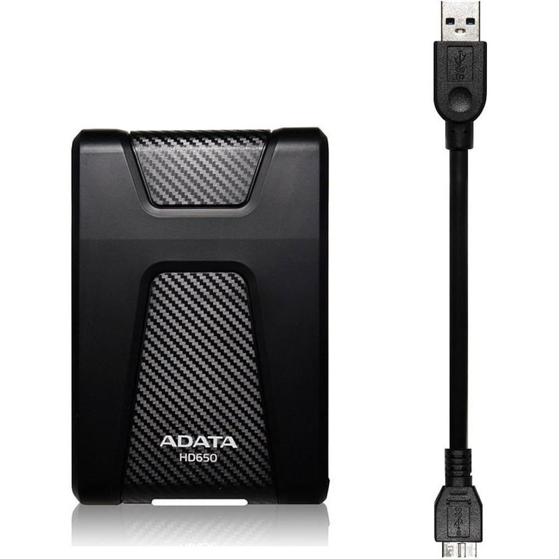 هارد اکسترنال ای دیتا مدل HD650 ظرفیت 1 ترابایت با استاندارد ارتباطی USB 3.2 Gen1