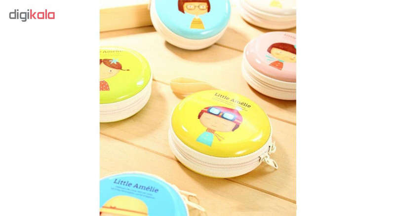 کیف هندزفری مدل LA02 طرح Little Amelie