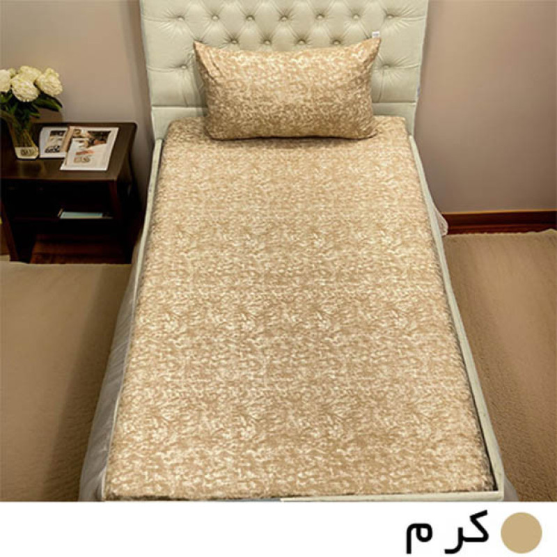 سرویس ملحفه 1 نفره 2 تکه مانیکاهوم مدل پتینه پلاس patine plus