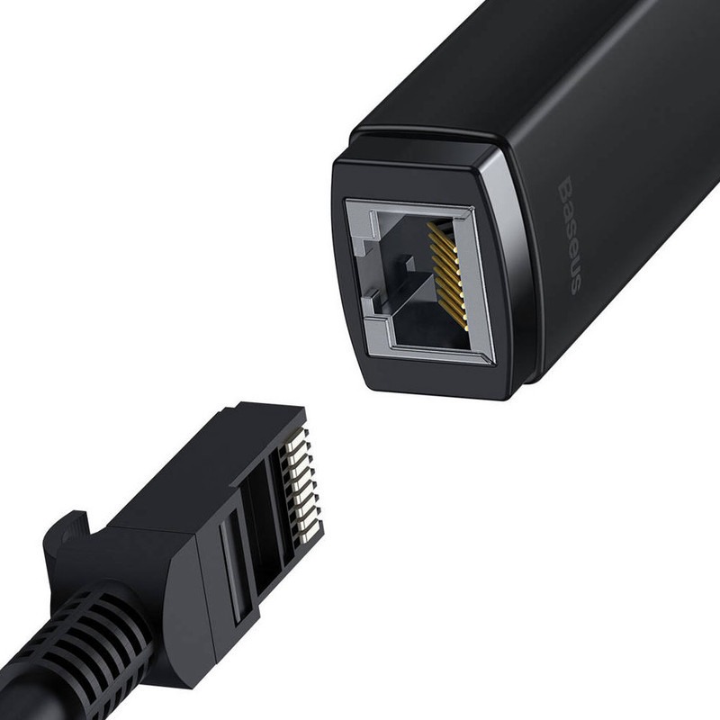 مبدل usb-c به LAN باسئوس مدل WKQX000301
